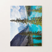 10のピークのmoraine湖|の谷のパノラマ式 ジグソーパズル (縦)