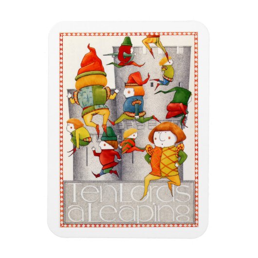 10の主は3x4の柔軟なマグネットを跳躍 マグネット (縦)