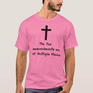 10の命令は多数…ではないです Tシャツ