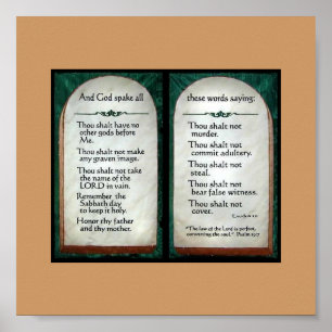 10の命令ポスター ポスター