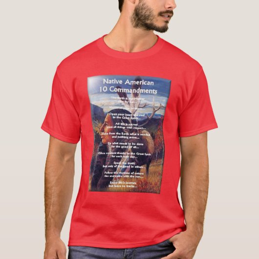 10の命令 Tシャツ (正面)