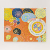 10の大きさ、第3位、若者 |ヒルマフクリント | ジグソーパズル (横)