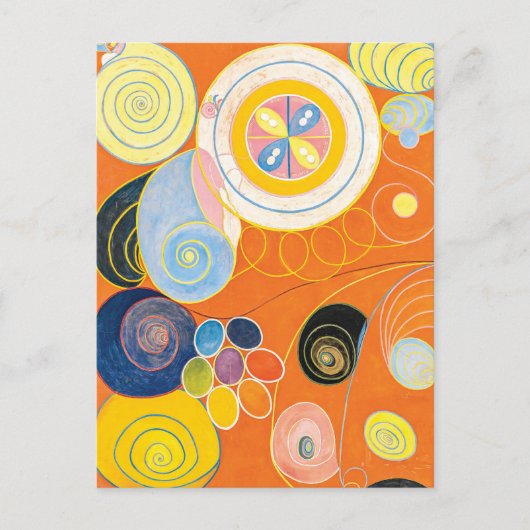 10の大きさ、第3位、若者 |ヒルマフクリント | ポストカード (正面)