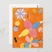 10の大きさ、第4位、若者 |ヒルマフクリント | ポストカード (正面/裏面)