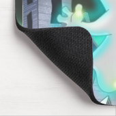 10の小さなモンスター：ガビー幽霊：マウスパッド マウスパッド (コーナー)