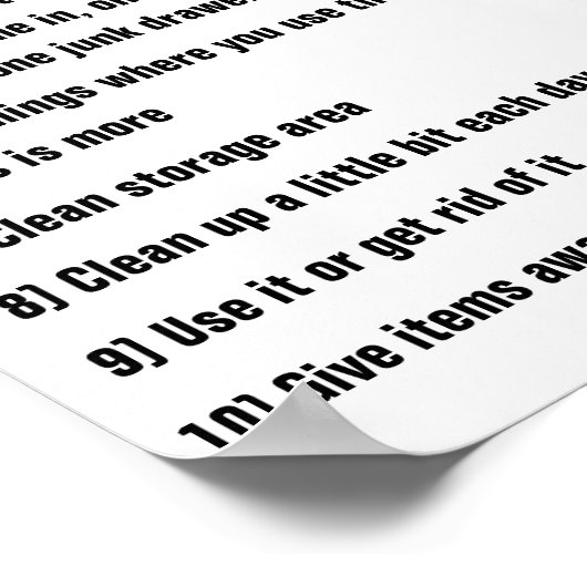 10の戒め ポスター (角)