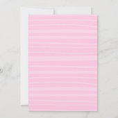 10の熱帯ビーチ10th誕生日パーティーにスプラッシュ 招待状 (裏面)