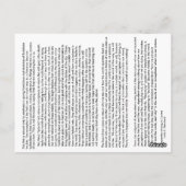 #10の発生 – 依存の発生から ポストカード (裏面)