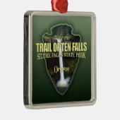 10の秋の軌跡(矢印) メタルオーナメント (右)