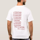 10の重要な事柄… Tシャツ (裏面)