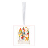 10の領主は木のキューブのオーナメント キューブオーナメント (右)