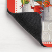 10の領主は跳躍マウスパッド – 赤 マウスパッド (コーナー)