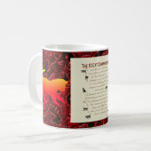 10のCATの命令 コーヒーマグカップ (正面左)