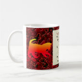 10のCATの命令 コーヒーマグカップ (左)