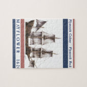 10のmayflowerのプリマスのコロニー ジグソーパズル (横)