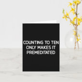 10まで数えるのは計画的で面白い、 カード (黄色い花)