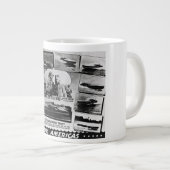 10アメリ恋しく思カズガーウッド&オーリンジョンソン ジャンボコーヒーマグカップ (正面右)