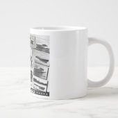 10アメリ恋しく思カズガーウッド&オーリンジョンソン ジャンボコーヒーマグカップ (右)