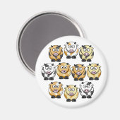 10カウラウンドマグネット マグネット (正面/裏面)