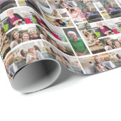 10カスタムフォトコラージュ ラッピングペーパー (ロールコーナー)