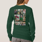 10カスタムフォトコラージュ Tシャツ (裏面)