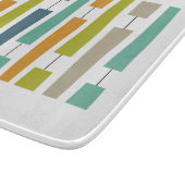 10カラフル世紀半ば感嘆符モダン カッティングボード (角)