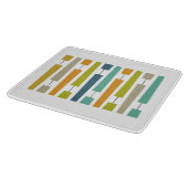 10カラフル世紀半ば感嘆符モダン カッティングボード (角)