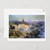 #10グルンワルトの戦いの後、ミュシャ ポストカード (正面/裏面)