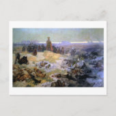 #10グルンワルトの戦いの後、ミュシャ ポストカード (正面)