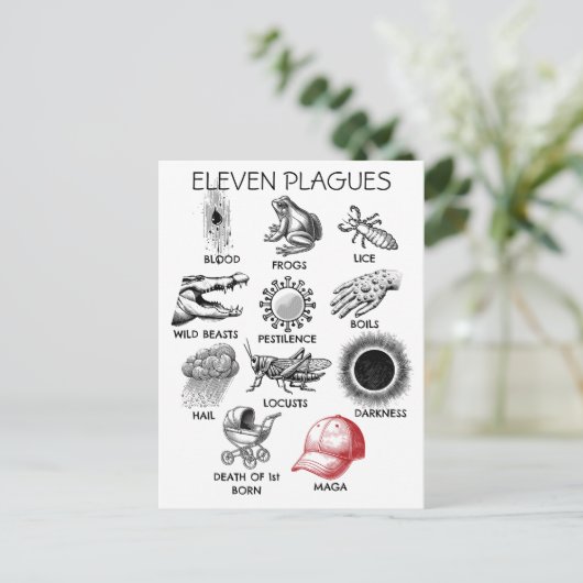 10グースユーモア ポストカード (スタンド正面)