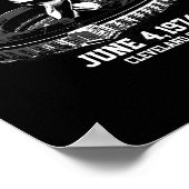 10セントビールナイトクリーブランド野球 ポスター (角)