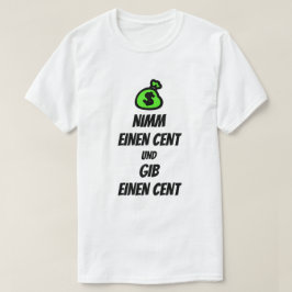 10セント取って10セントあげて Tシャツ