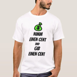 10セント取って10セントあげて Tシャツ