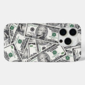10ドル紙幣 モニーパターン Case-Mate iPhoneケース (裏面 (横))