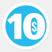 10ドル ラウンドシール (正面)