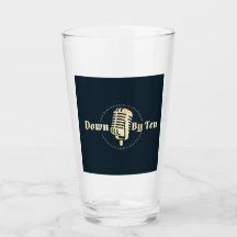 10パイントのグラスでダウン