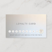 10パンチのお客様ロイヤリティ ロイヤリティカード (正面)