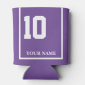 10パープル(ホワイトホース付きサドルブランケットカスタム) 缶クーラー (裏面)