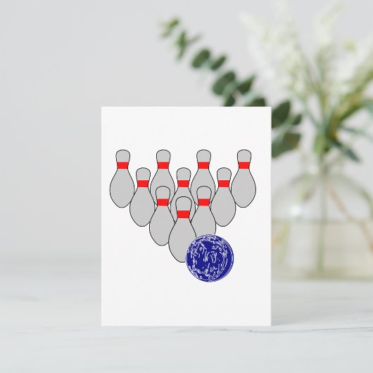 10ピンボーリング招待状 招待状