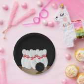 10ピンボーリング攻撃 ペーパープレート (パーティー)