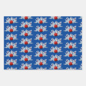 10ピンボーリング攻撃 ラッピングペーパーシート (正面3)