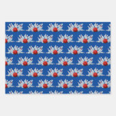 10ピンボーリング攻撃 ラッピングペーパーシート (正面2)