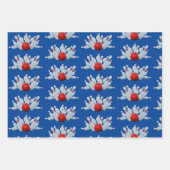 10ピンボーリング攻撃 ラッピングペーパーシート (正面)