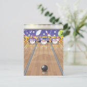 10ピン+ボウリング場 ポストカード (スタンド正面)