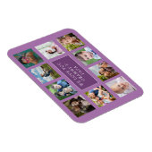 10ファミリーフォトコラージュカスタムマグネット マグネット (右側)