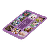 10ファミリーフォトコラージュカスタムマグネット マグネット (左側)