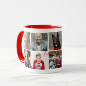 10ファミリ写真のアップロード | マグカップ (正面左)