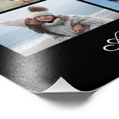 10フォトコラージュあいさつ文の写真の拡大 フォトプリント (角)