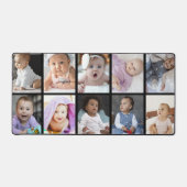 10フォトコラージュカスタムギフト デスクマット (正面)