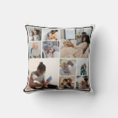 10フォトコラージュパーソナライズされた クッション (正面)